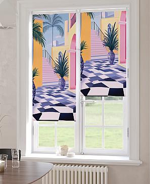 Рулонная штора «Лимкис - 498 - ширина 52 см»