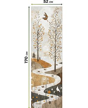 Рулонная штора «Лимкис - 501 - ширина 52 см»