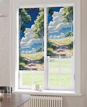 Рулонная штора «Лимкис - 515 - ширина 52 см»