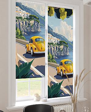 Рулонная штора «Лимкис - 521 - ширина 52 см»