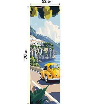 Рулонная штора «Лимкис - 521 - ширина 52 см»