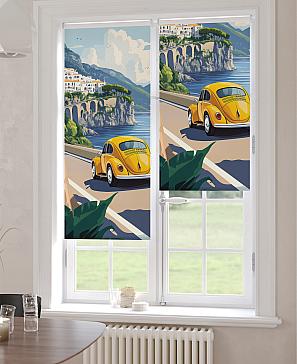 Рулонная штора «Лимкис - 521 - ширина 52 см»