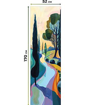 Рулонная штора «Лимкис - 522 - ширина 52 см»