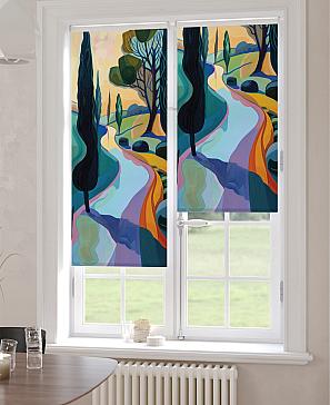 Рулонная штора «Лимкис - 522 - ширина 52 см»