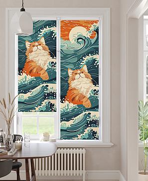 Рулонная штора «Лимкис - 527 - ширина 52 см» | фото 2