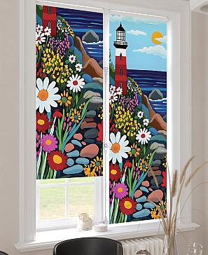 Рулонная штора «Лимкис - 535 - ширина 52 см»