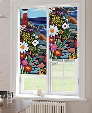 Рулонная штора «Лимкис - 535 - ширина 52 см»