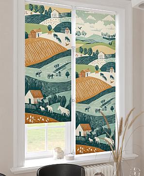 Рулонная штора «Лимкис - 550 - ширина 52 см»