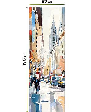 Рулонная штора «Ронлирт - 451 - ширина 57 см»