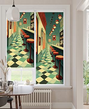 Рулонная штора «Ронлирт - 454 - ширина 57 см» | фото 2