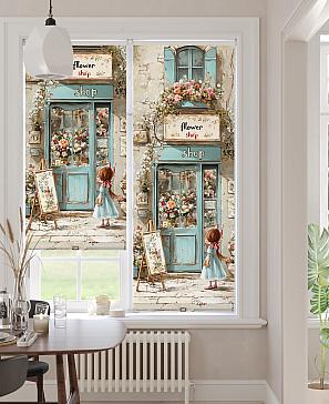 Рулонная штора «Ронлирт - 464 - ширина 57 см» | фото 2