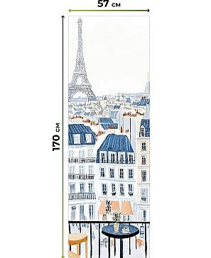 Рулонная штора «Ронлирт - 466 - ширина 57 см»