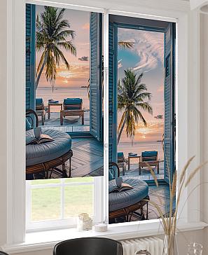 Рулонная штора «Ронлирт - 467 - ширина 57 см»