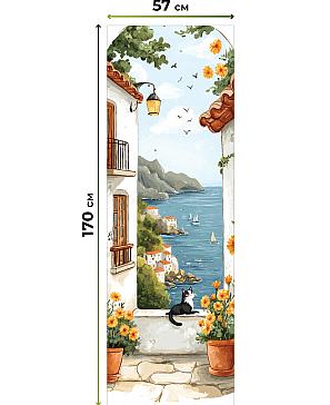 Рулонная штора «Ронлирт - 476 - ширина 57 см»