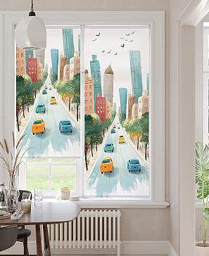 Рулонная штора «Ронлирт - 480 - ширина 57 см» | фото 2