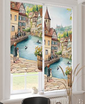 Рулонная штора «Ронлирт - 481 - ширина 57 см»