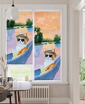 Рулонная штора «Ронлирт - 482 - ширина 57 см» | фото 2