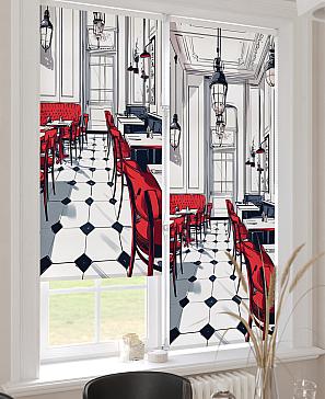 Рулонная штора «Ронлирт - 485 - ширина 57 см»