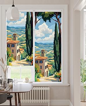 Рулонная штора «Ронлирт - 489 - ширина 57 см» | фото 2