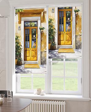 Рулонная штора «Ронлирт - 493 - ширина 57 см»