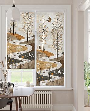 Рулонная штора «Ронлирт - 501 - ширина 57 см» | фото 2