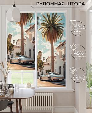 Рулонная штора «Ронлирт - 504 - ширина 57 см» | фото