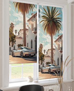 Рулонная штора «Ронлирт - 504 - ширина 57 см»