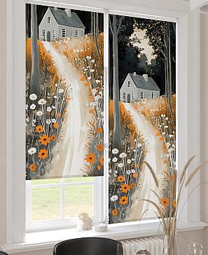 Рулонная штора «Ронлирт - 510 - ширина 57 см»