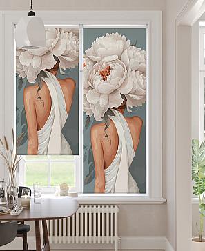 Рулонная штора «Ронлирт - 513 - ширина 57 см» | фото 2