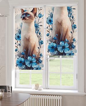 Рулонная штора «Ронлирт - 530 - ширина 57 см»