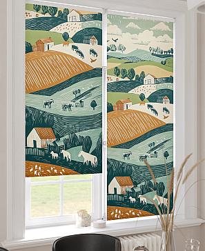 Рулонная штора «Ронлирт - 550 - ширина 57 см»