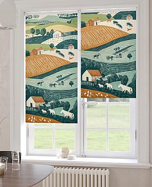 Рулонная штора «Ронлирт - 550 - ширина 57 см»