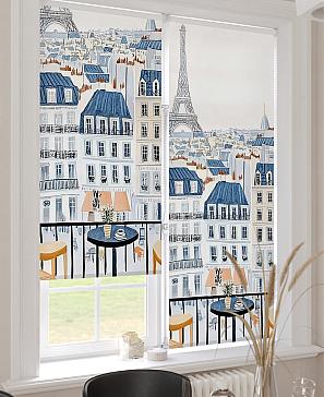 Рулонная штора «Клартис - 466 - ширина 62 см»