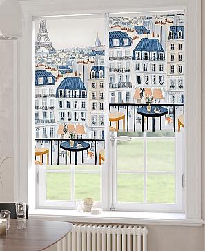 Рулонная штора «Клартис - 466 - ширина 62 см»