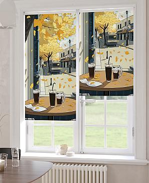 Рулонная штора «Клартис - 479 - ширина 62 см»