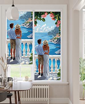 Рулонная штора «Клартис - 483 - ширина 62 см» | фото 2