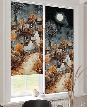 Рулонная штора «Клартис - 492 - ширина 62 см»