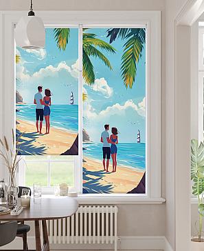 Рулонная штора «Клартис - 497 - ширина 62 см» | фото 2