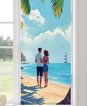 Рулонная штора «Клартис - 497 - ширина 62 см» | фото 3