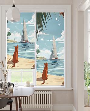 Рулонная штора «Клартис - 499 - ширина 62 см» | фото 2