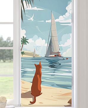 Рулонная штора «Клартис - 499 - ширина 62 см» | фото 3