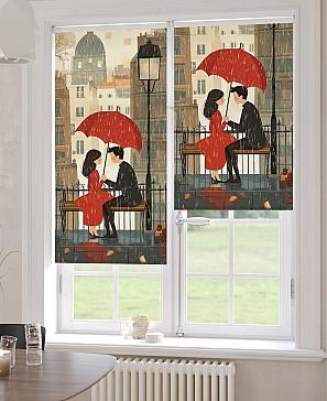 Рулонная штора «Клартис - 503 - ширина 62 см»