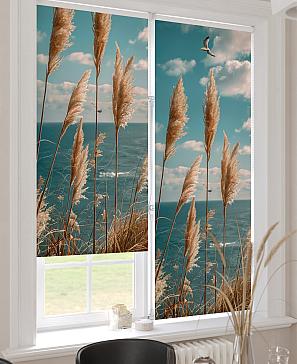 Рулонная штора «Клартис - 512 - ширина 62 см»