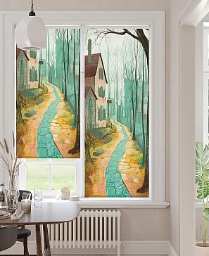 Рулонная штора «Клартис - 525 - ширина 62 см» | фото 2