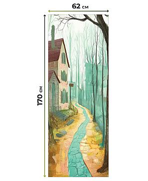 Рулонная штора «Клартис - 525 - ширина 62 см»