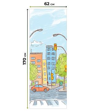 Рулонная штора «Клартис - 528 - ширина 62 см»