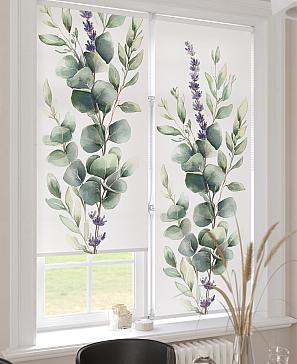 Рулонная штора «Клартис - 543 - ширина 62 см»