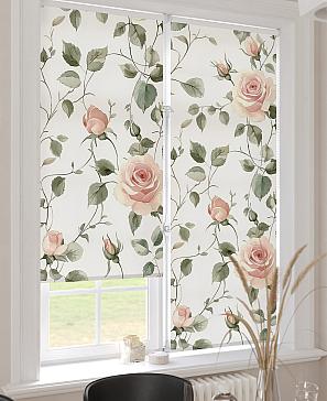 Рулонная штора «Клартис - 545 - ширина 62 см»