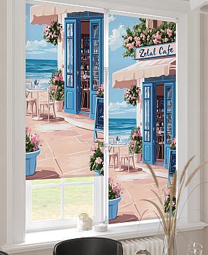 Рулонная штора «Лирикас - 456 - ширина 68 см»