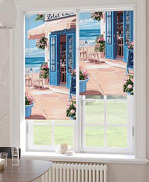 Рулонная штора «Лирикас - 456 - ширина 68 см»